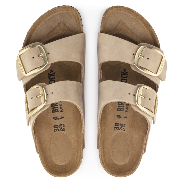 Arizona Big Buckle Nubuck Leather - Narrow