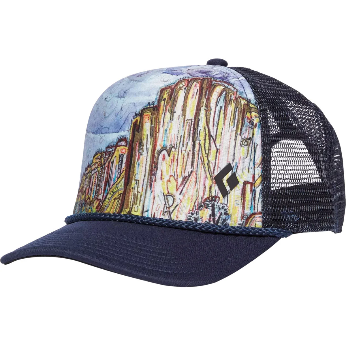 Flat Bill Trucker Hat - Image 3