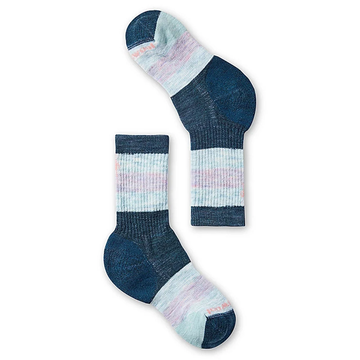 Kids' Hike Full Cushion Striped Crew Socks - Image 3
