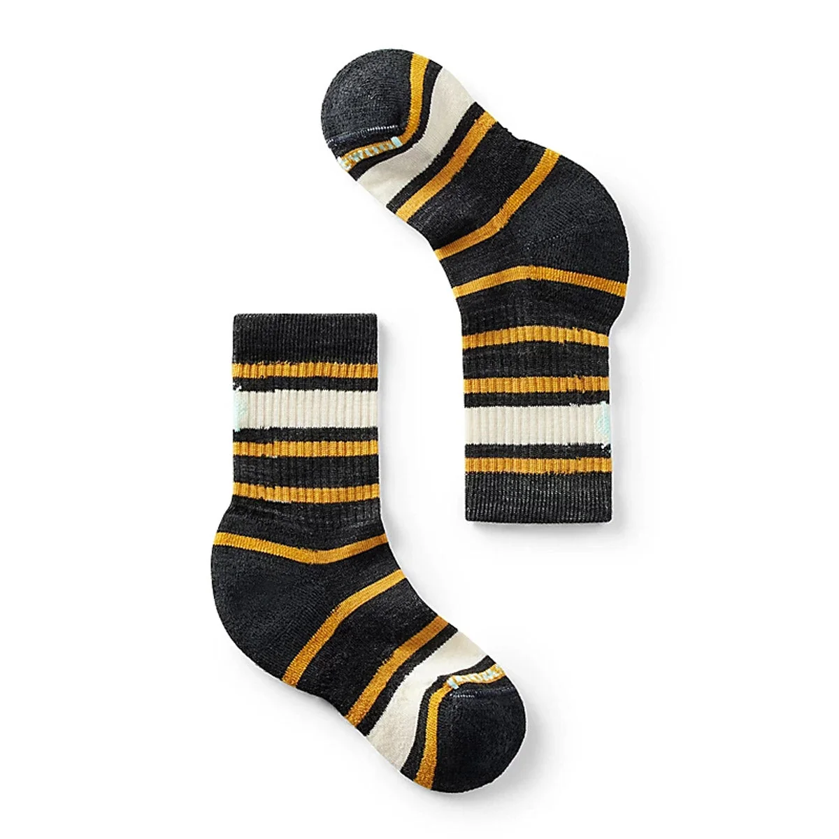 Kids' Hike Light Cushion Striped Crew Socks - Image 2