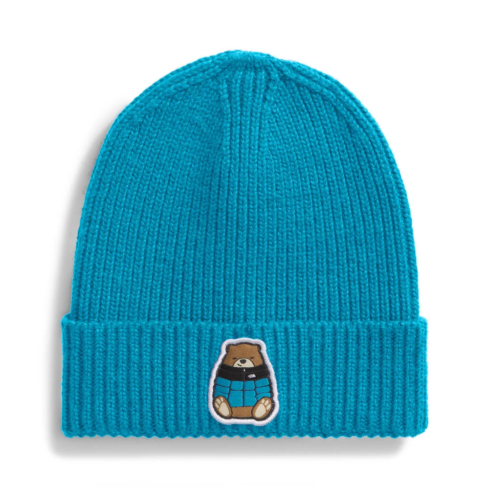 K TNF Logo Box Cuffed Beanie