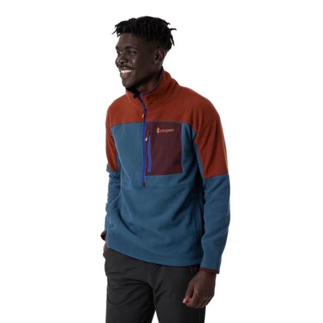 Men's Abrazo Half-zip Fleece Jacket - Image 4
