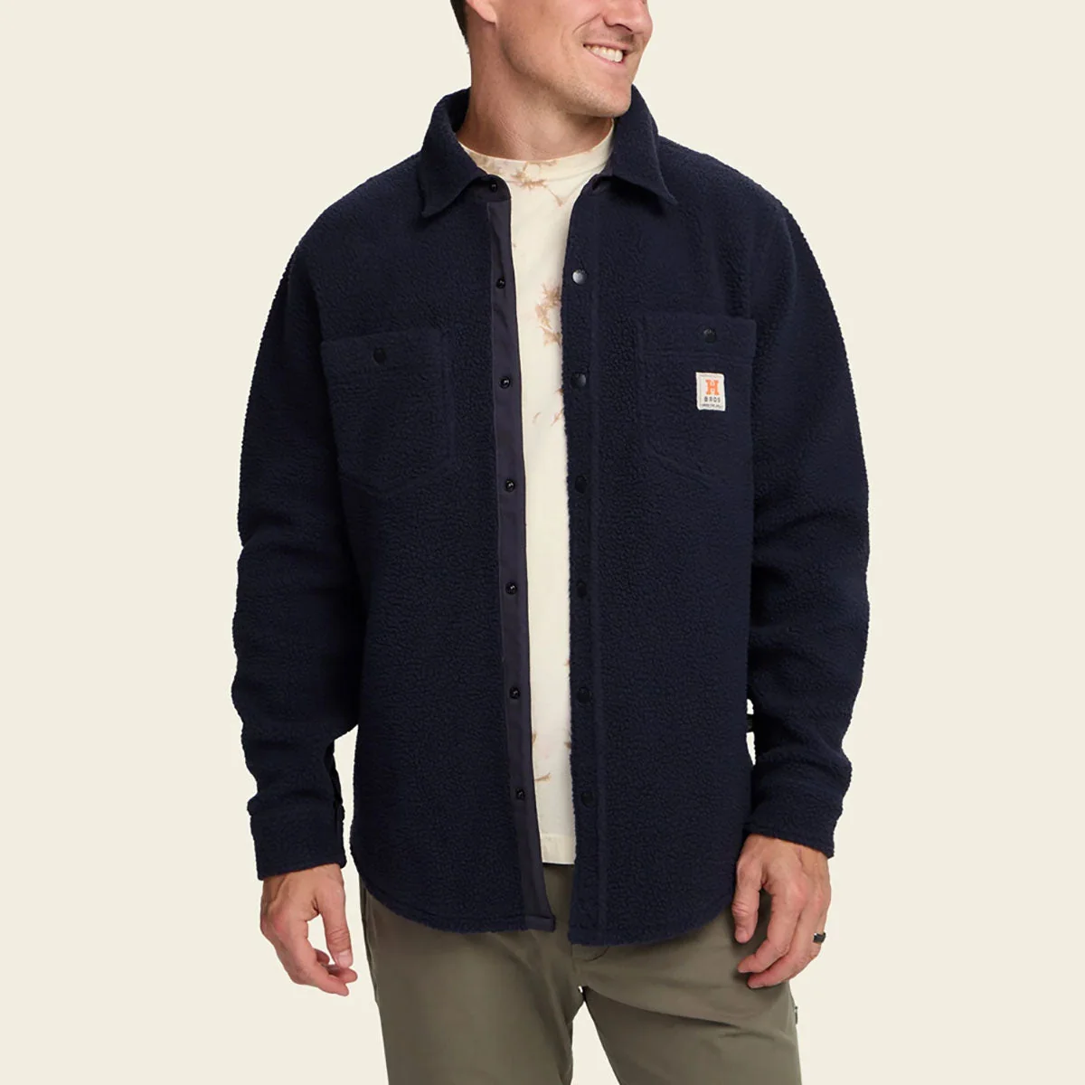 Men's Allegheny Fleece Overshirt - Image 3