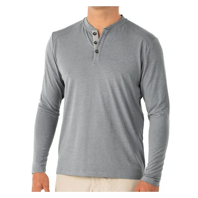Men's Bamboo Flex Henley - Image 12