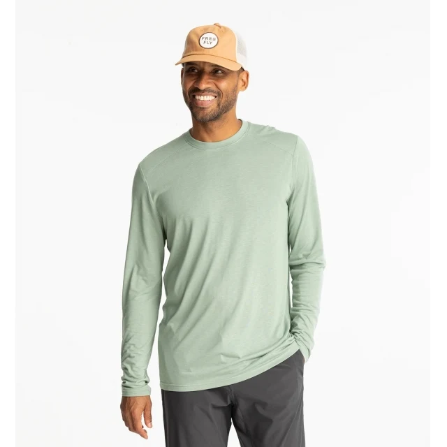 Mens Bamboo Lightweight Long Sleeve - Image 5