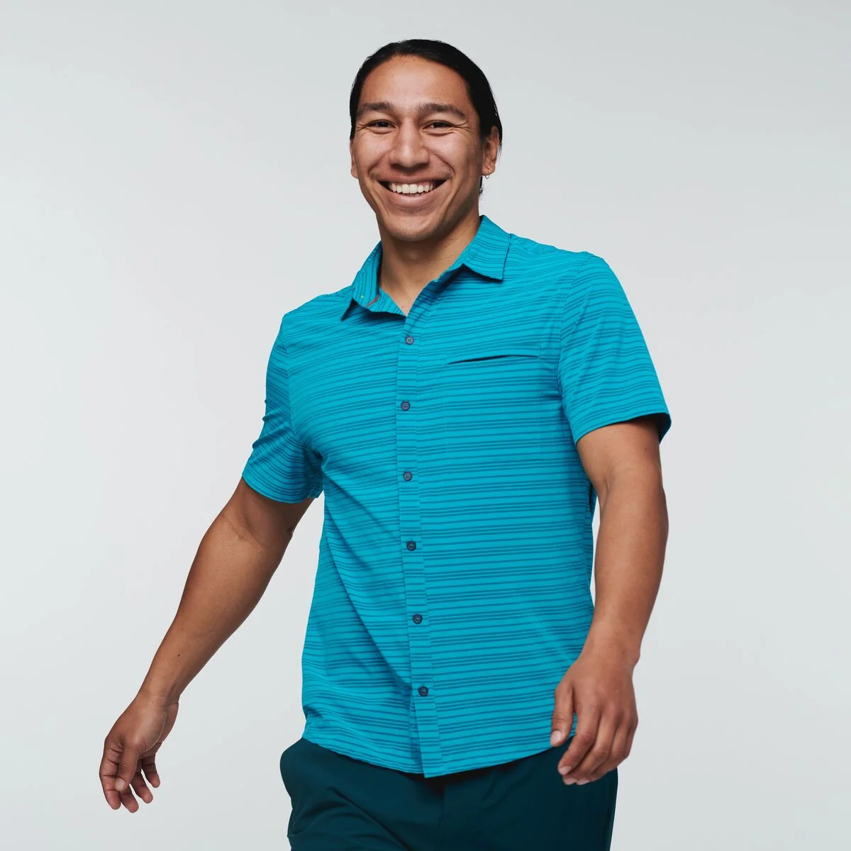 Men's Cambio Button Up Shirt - Printed - Image 2