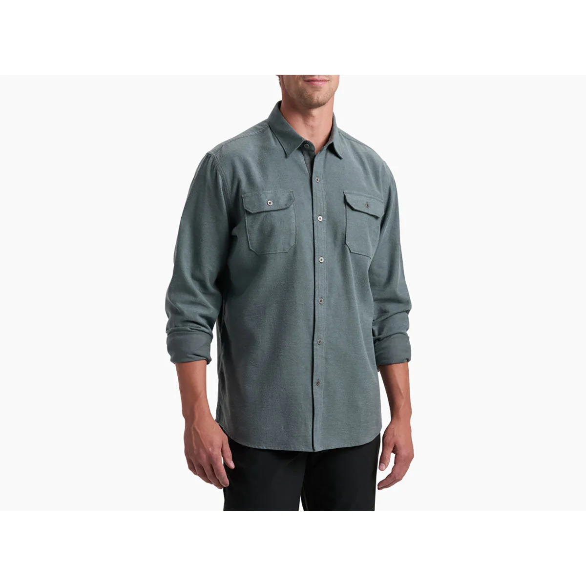 Men's Descendr Flannel Shirt - Image 8