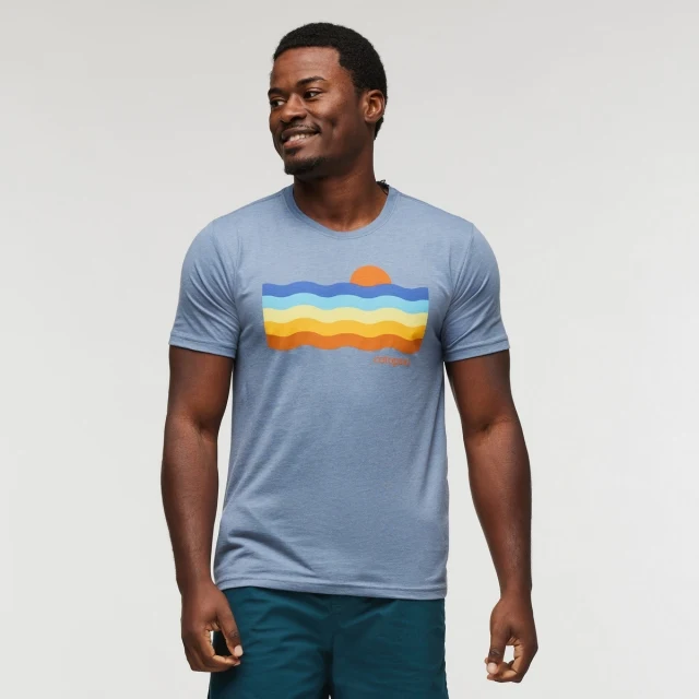 Men's Disco Wave T-Shirt - Image 3