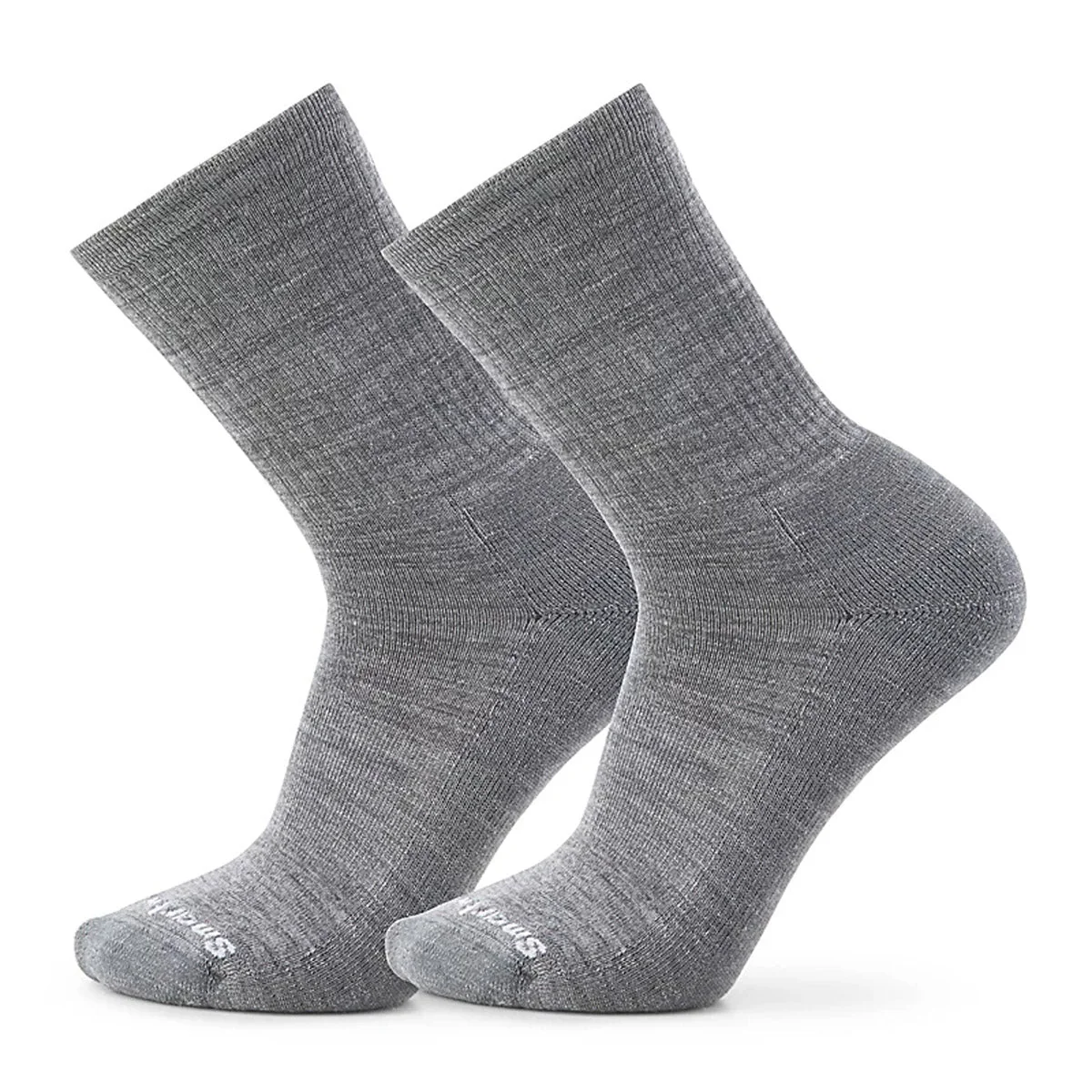 Men's Everyday Solid Rib Crew Socks 2 Pack - Image 2