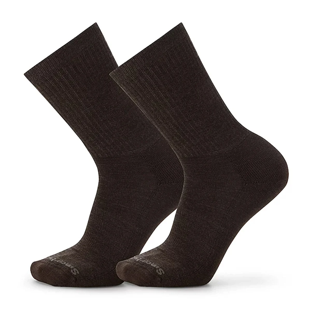 Men's Everyday Solid Rib Crew Socks 2 Pack - Image 3