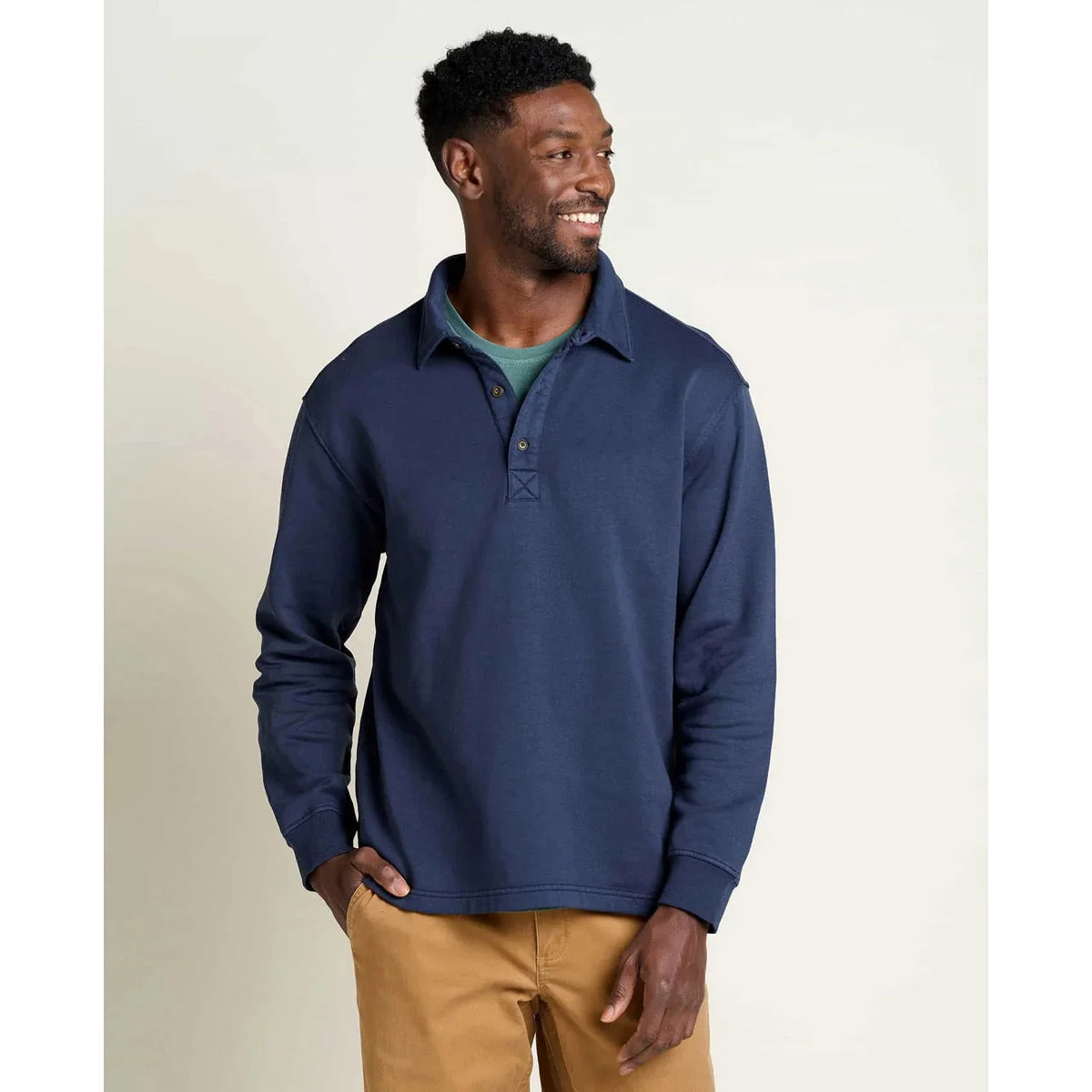 Men's Hemp Daybreaker Rugby - Image 2
