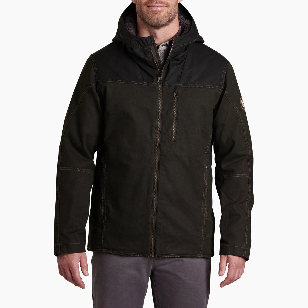 Men's Law Fleece Lined Hoody - Image 3