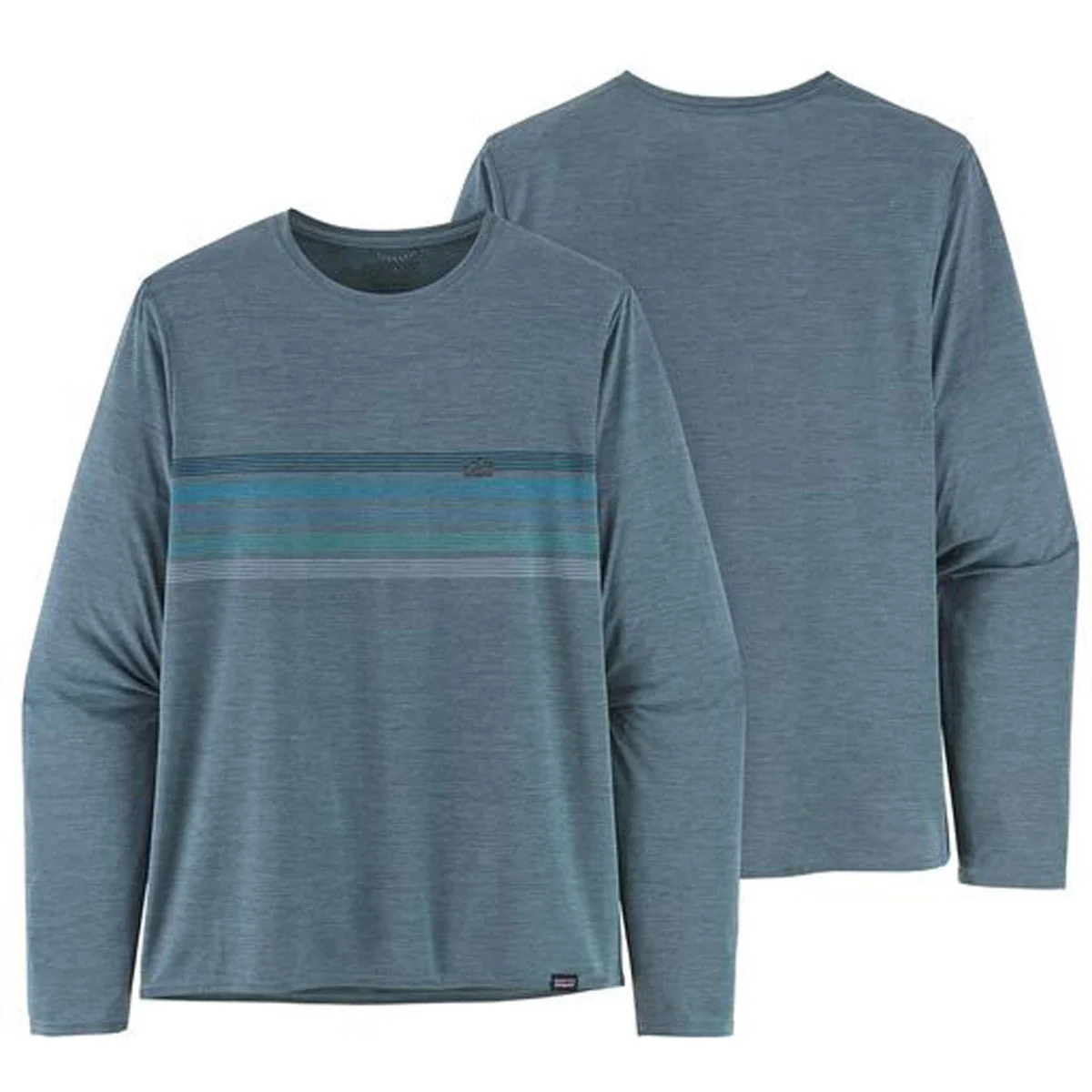 Men's Long-Sleeved Capilene Cool Daily Graphic Shirt - Image 2