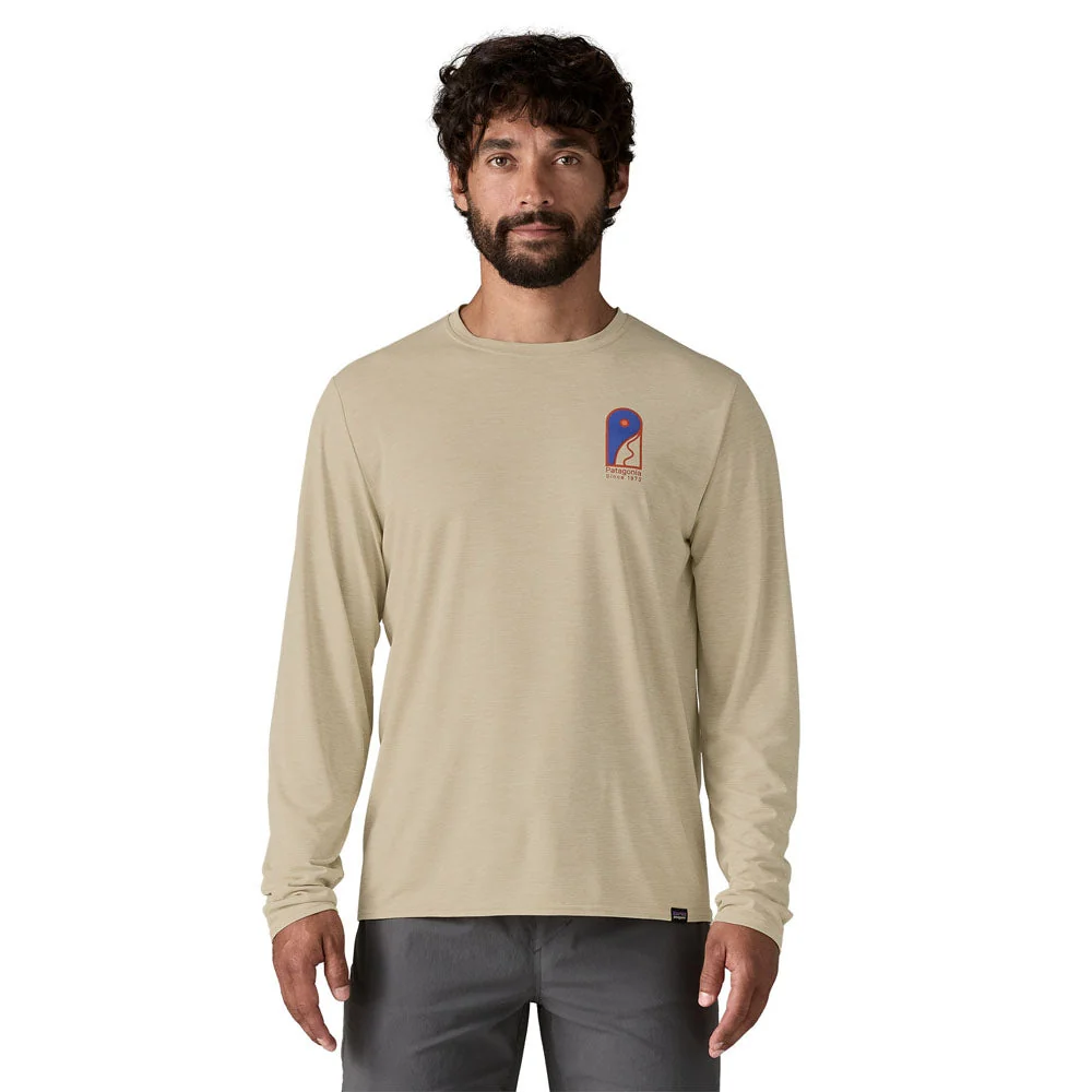 Men's Long-Sleeved Capilene Cool Daily Graphic Shirt - Lands - Image 7