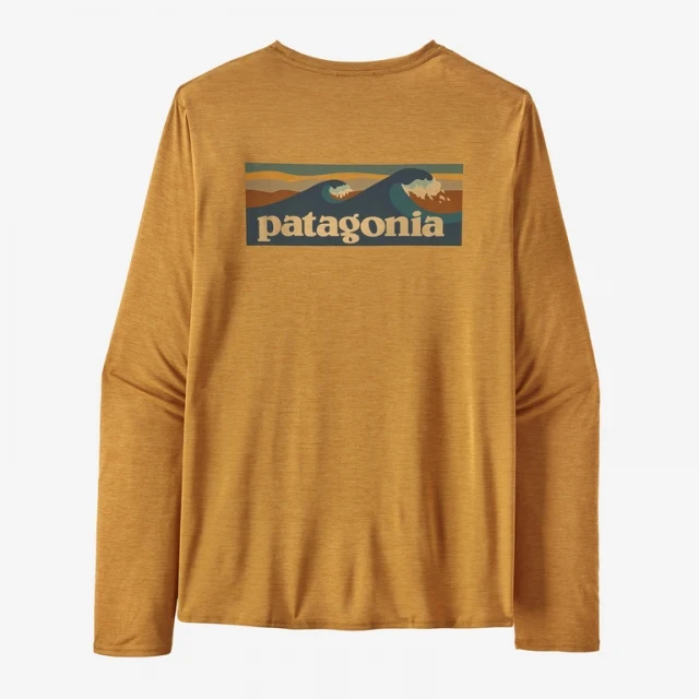 Men's Long-Sleeved Capilene Cool Daily Graphic Shirt - Waters - Image 2