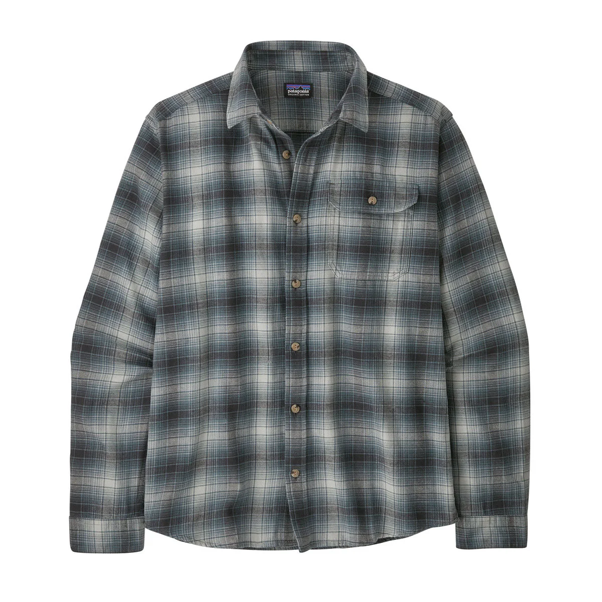 Men's Long-Sleeved Cotton in Conversion Lightweight Fjord Flannel Shirt - Image 2