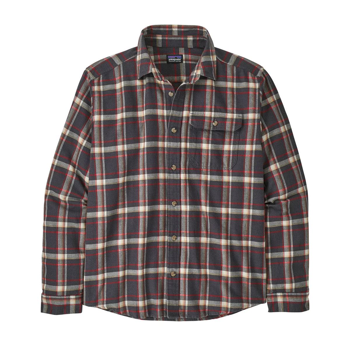 Men's Long-Sleeved Cotton in Conversion Lightweight Fjord Flannel Shirt - Image 4