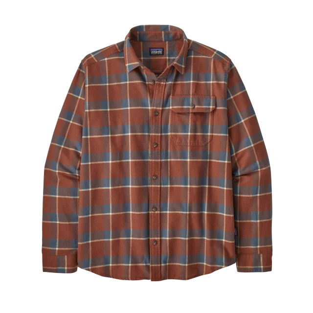 Men's Long-Sleeved Cotton in Conversion Lightweight Fjord Flannel Shirt - Image 9