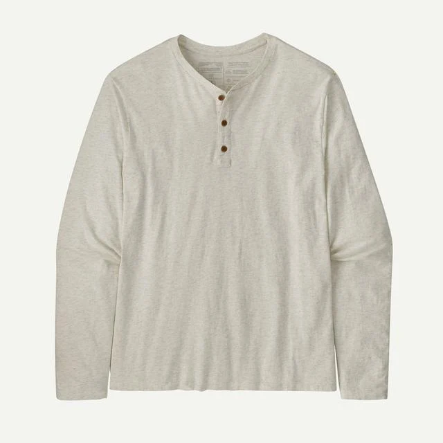 Men's Long-Sleeved Daily Henley - Image 6