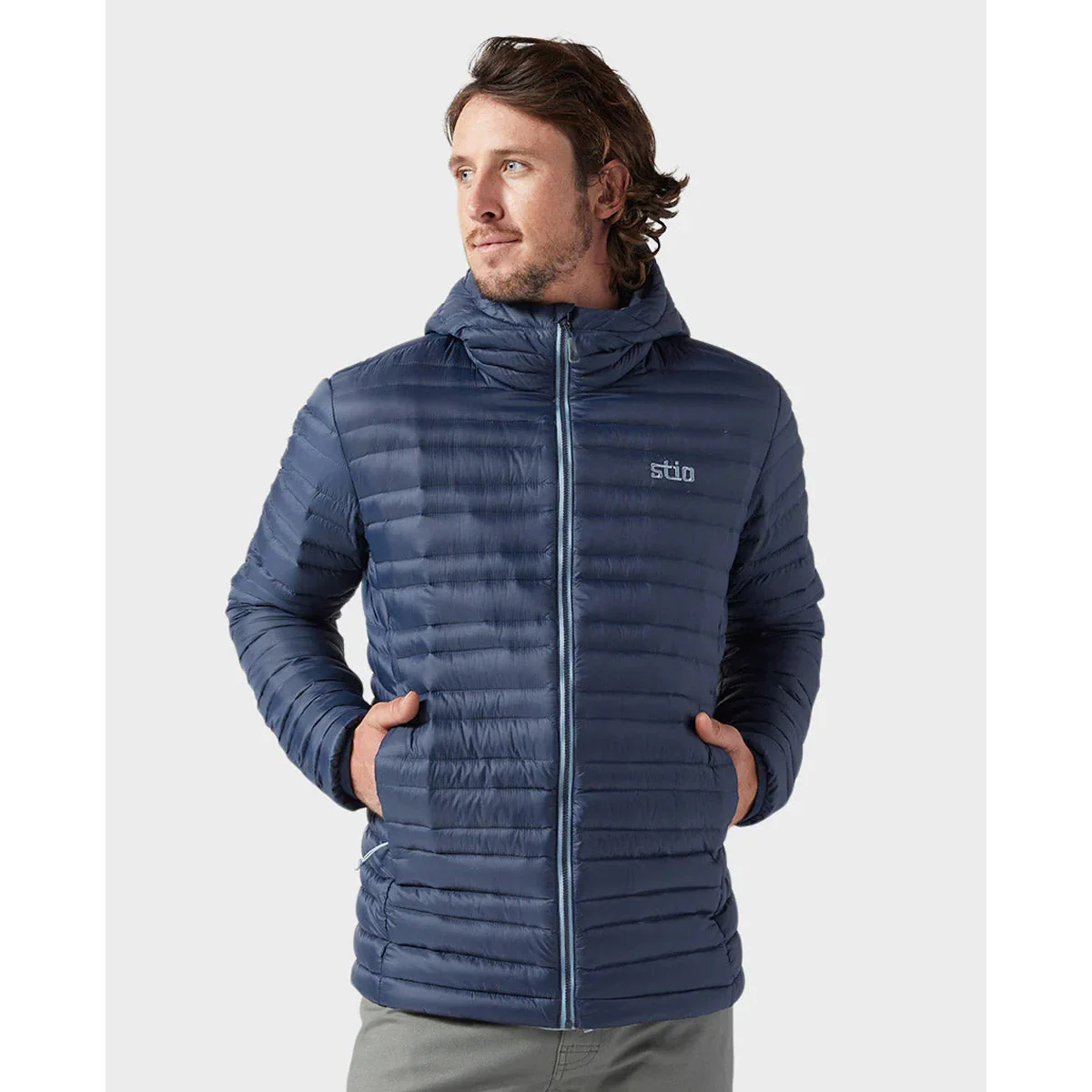 Men's Pinion Down Hooded Jacket - Image 2