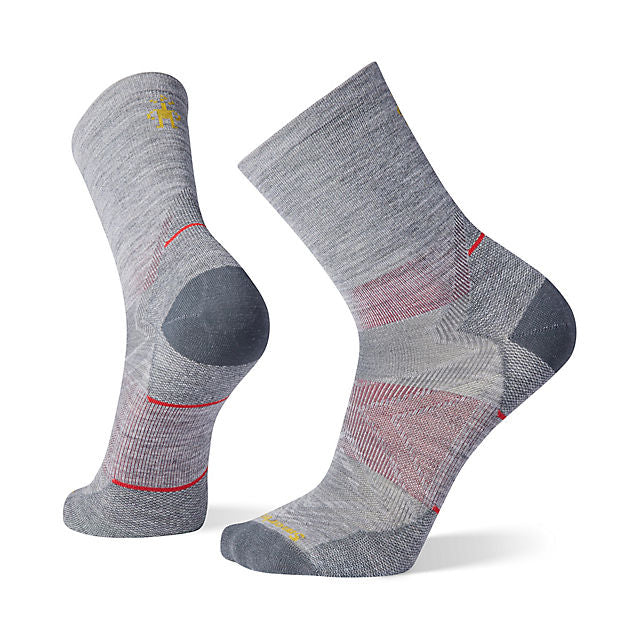 Men's Run Zero Cushion Mid Crew Socks - Image 2