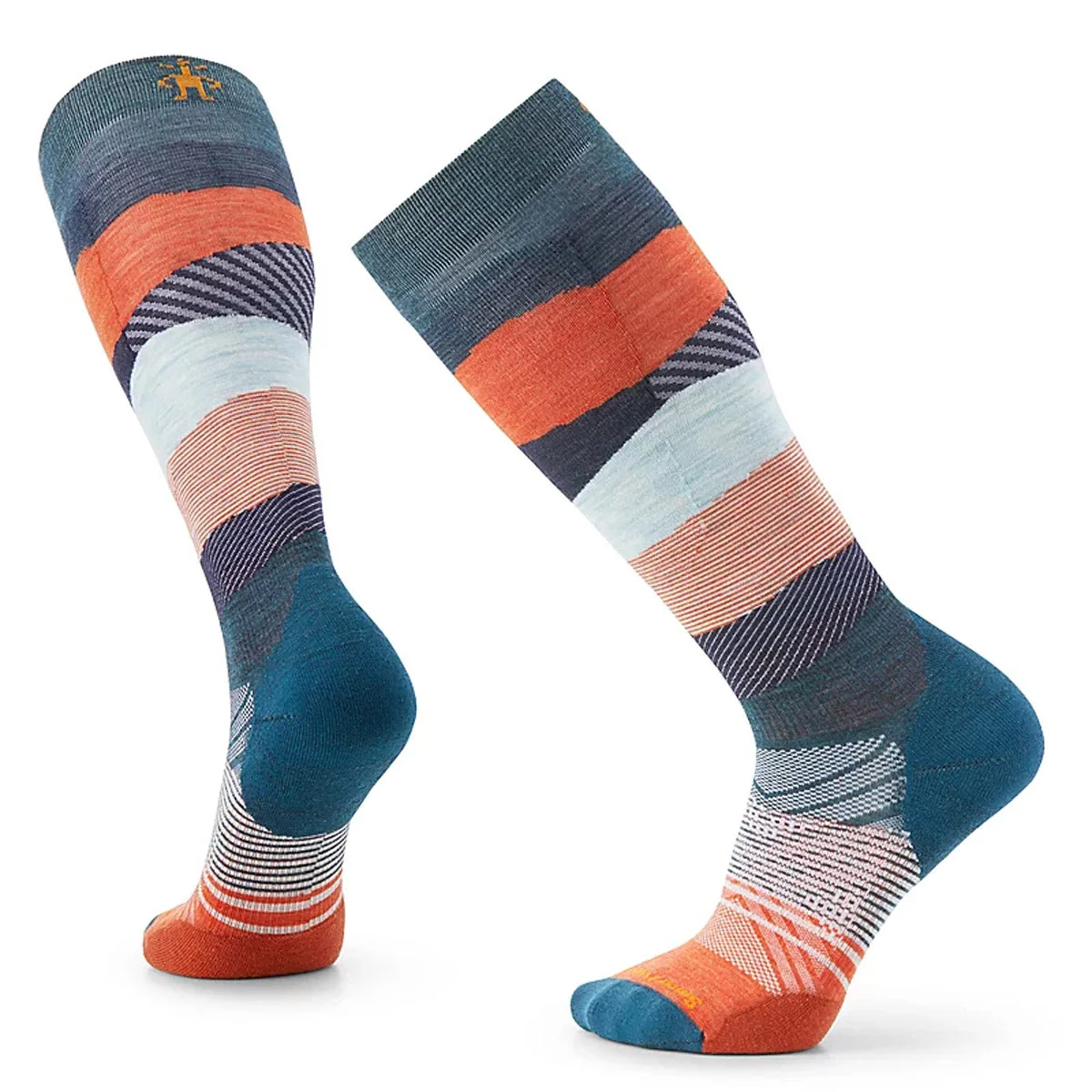 Men's Ski Targeted Cushion Pattern Over The Calf Socks - Image 3
