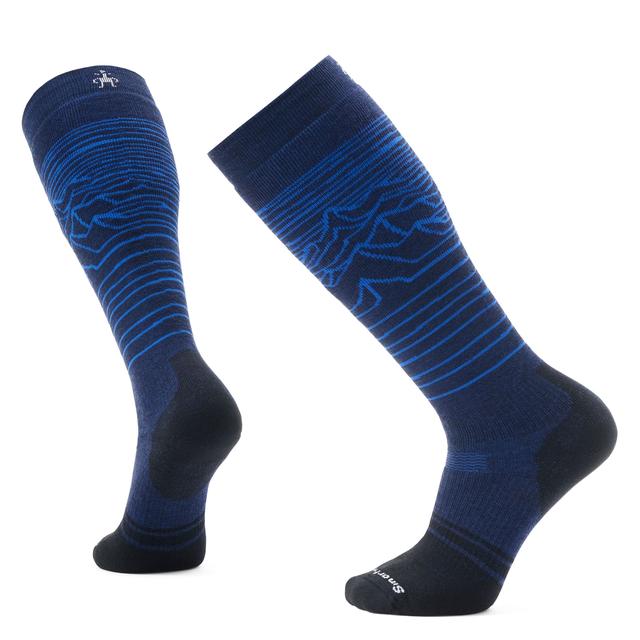 Men's Snowboard Full Cushion Iguchi Pattern Over The Calf Socks - Image 4