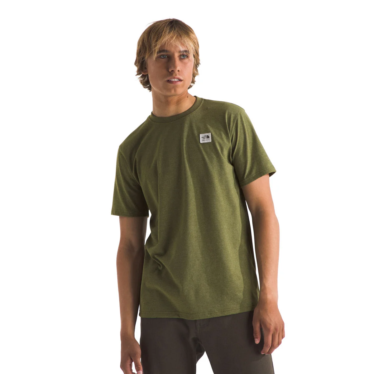 Men's S/S Heritage Patch Heathered Tee - Image 5