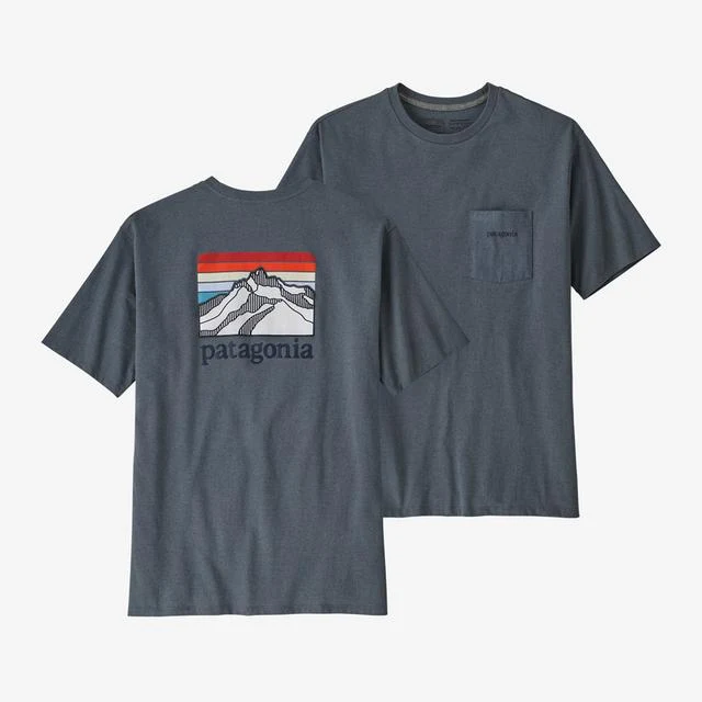 Men's Line Logo Ridge Pocket Responsibili-Tee - Image 19