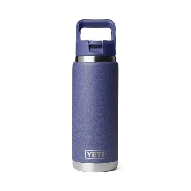 Rambler 26oz Water Bottle with Color-Matched Straw Cap - Image 3