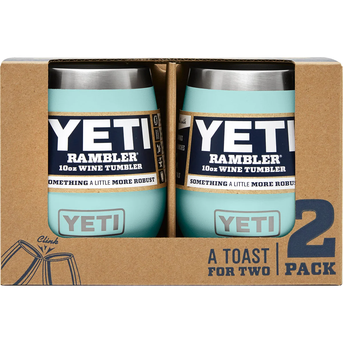 Rambler 10 oz Wine Tumbler 2 Pack - Image 2