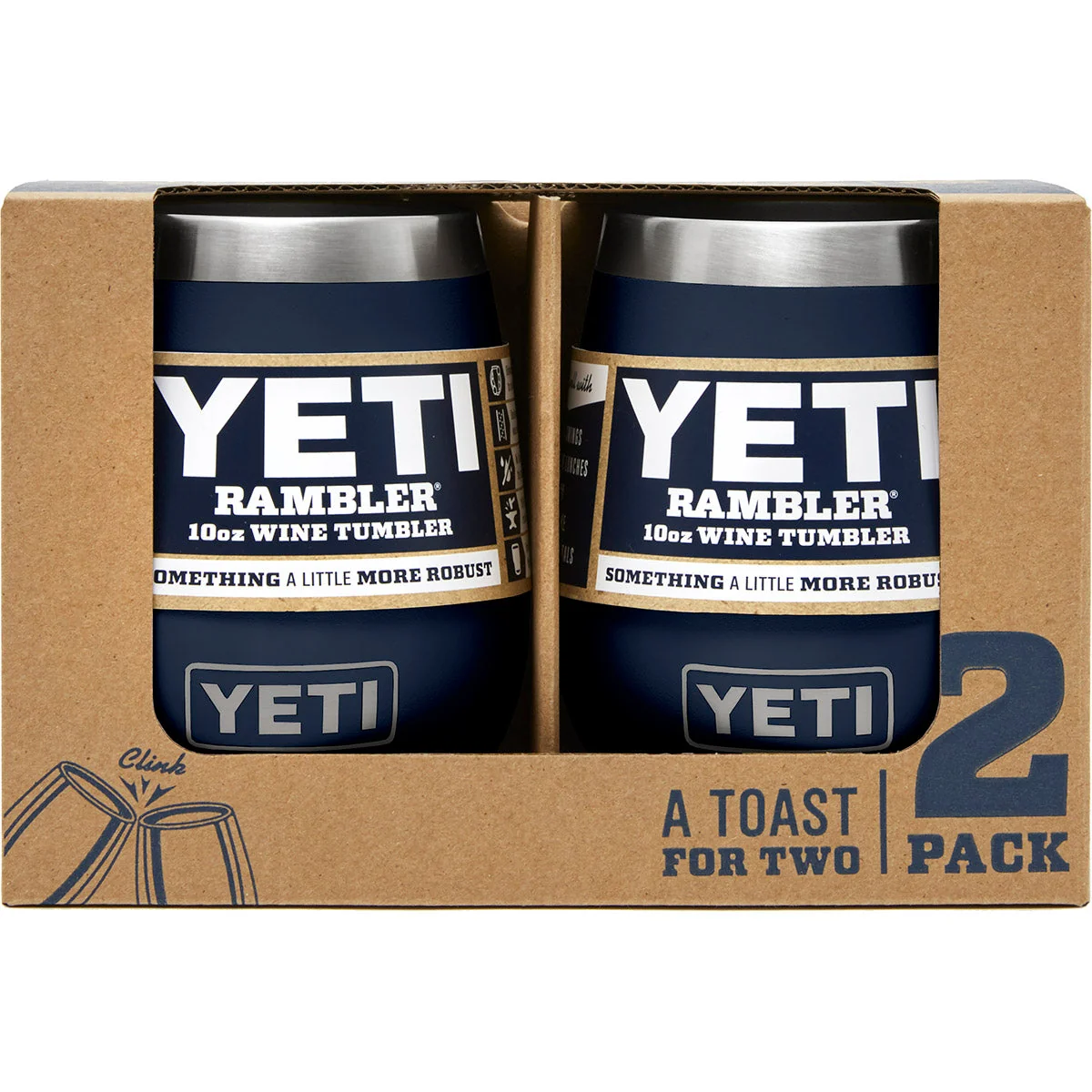 Rambler 10 oz Wine Tumbler 2 Pack - Image 3