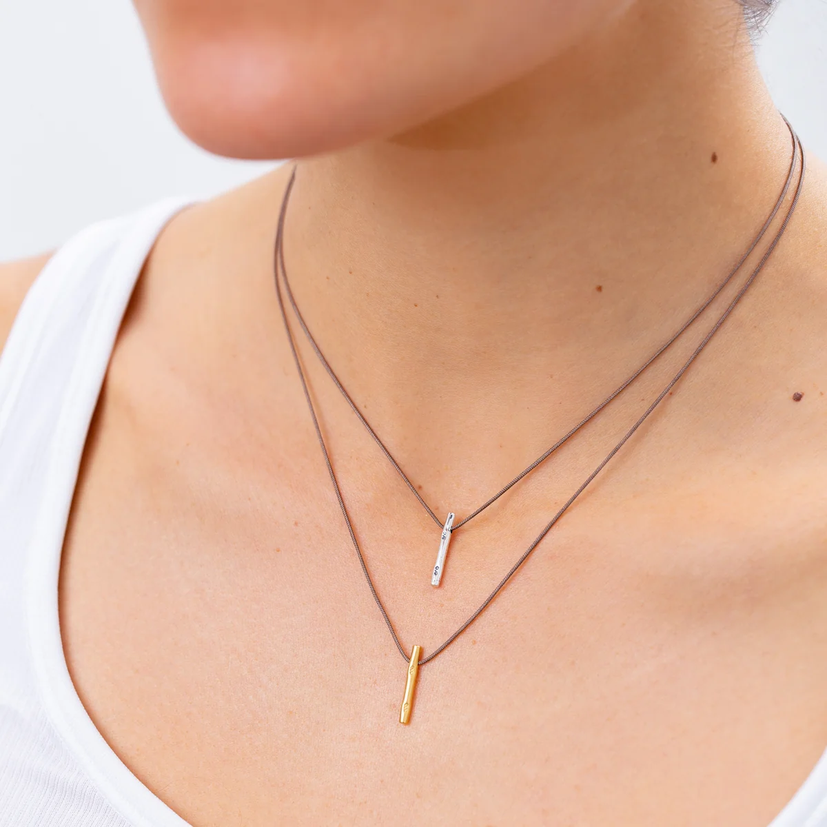 Tiny Charm Necklace - 16" - Image 2