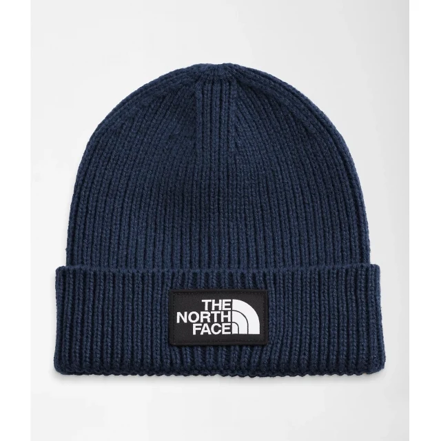TNF Logo Box Cuffed Beanie - Image 4