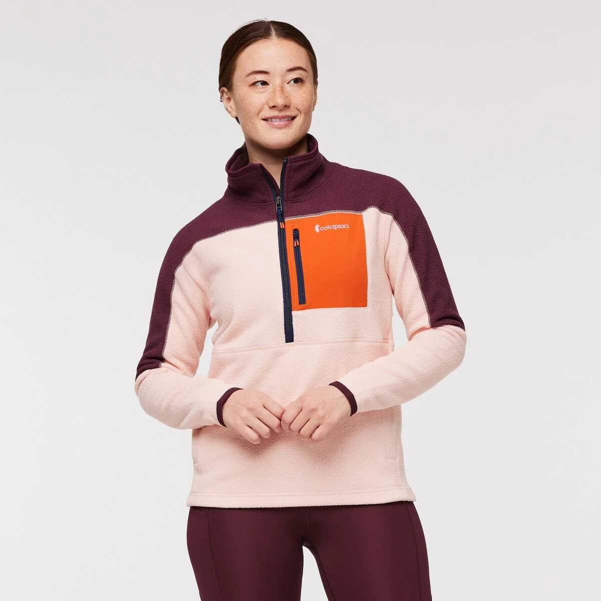 Women's Abrazo Half-Zip Fleece Jacket - Image 7