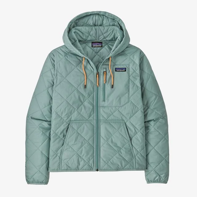 Women's Diamond Quilted Bomber Hoody - Image 6