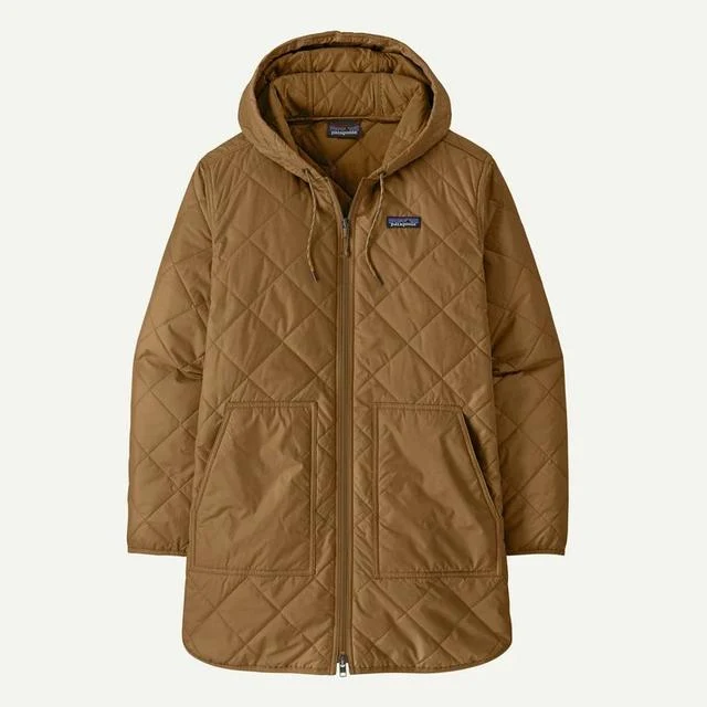 Women's Diamond Quilted Parka - Image 2