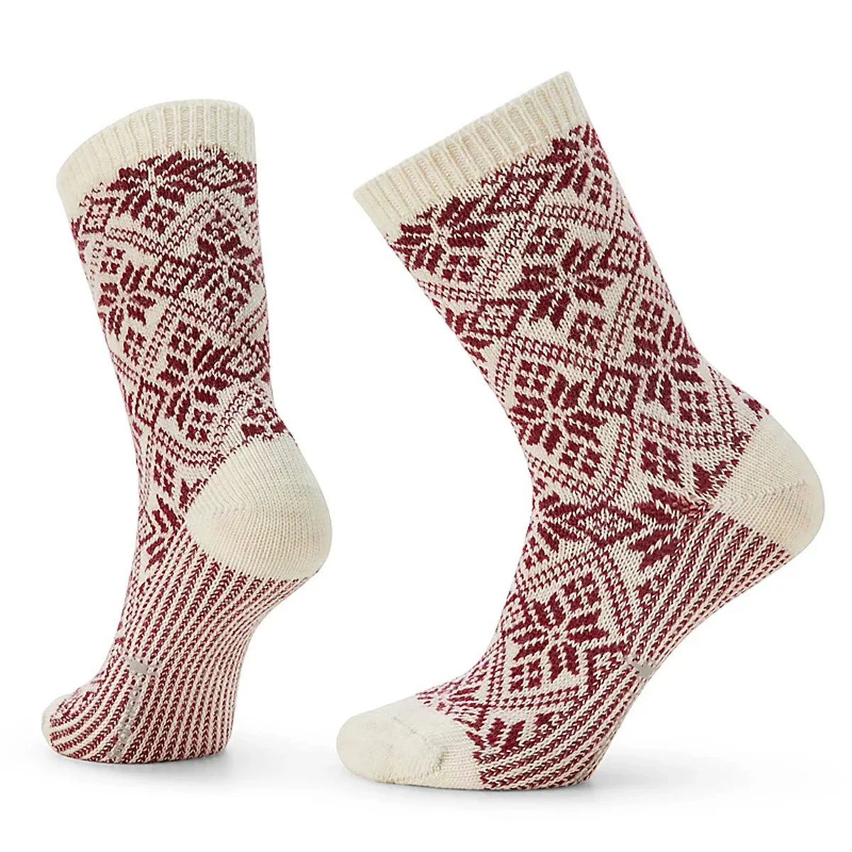Women's Everyday Traditional Snowflake Crew Socks - Image 2