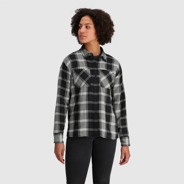 Women's Feedback Flannel Twill Shirt - Image 4
