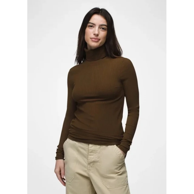 Women's Foundation Rib Turtleneck - Image 2