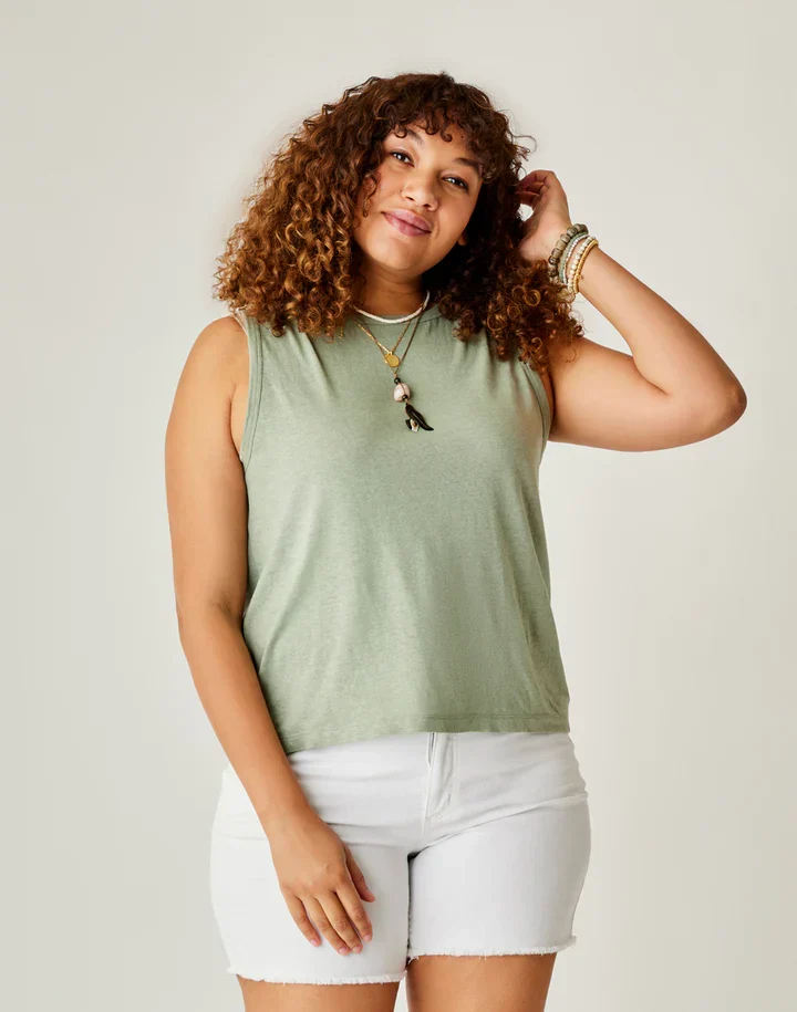 Women's Larisa Hemp Tank - Image 2