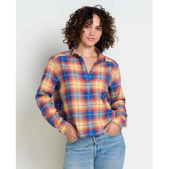 Women's Re-Form Flannel Boxy Shirt
