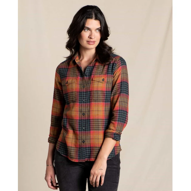 Women's Re-Form Flannel Long Sleeve Shirt - Image 10