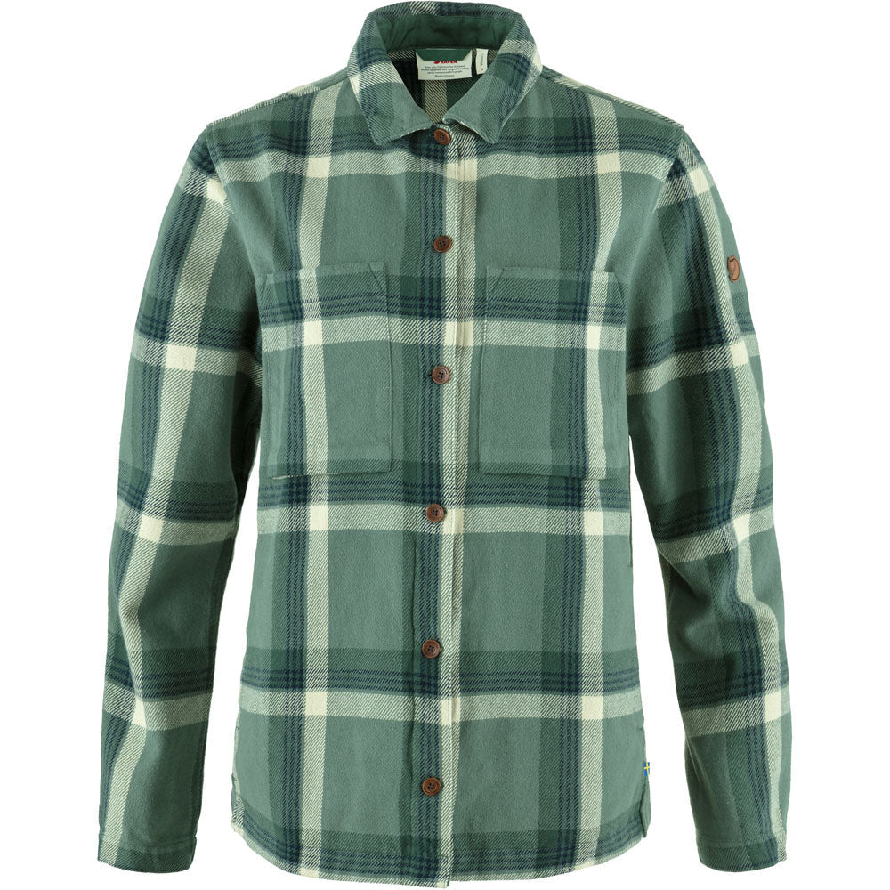 Women's Singi Flannel Overshirt - Image 3