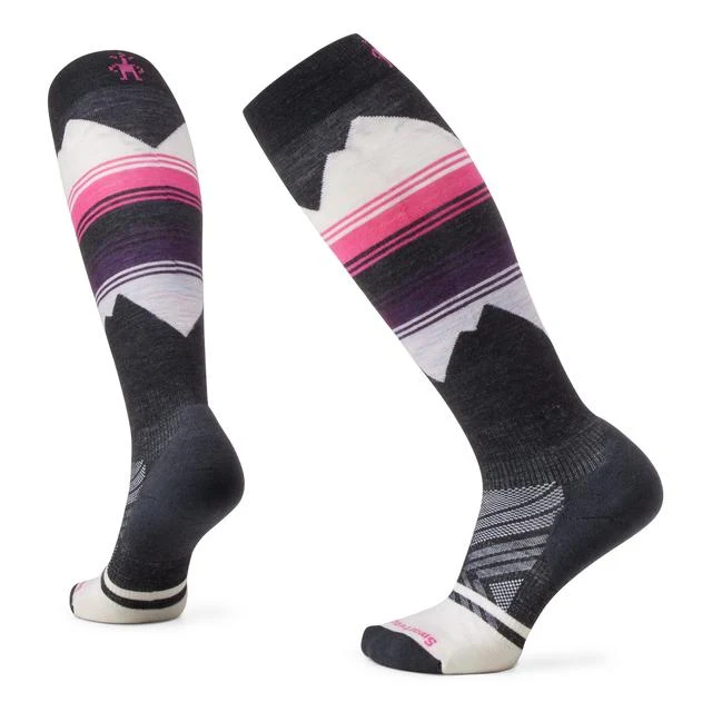 Women's Ski Targeted Cushion Pattern Over The Calf Socks - Image 5