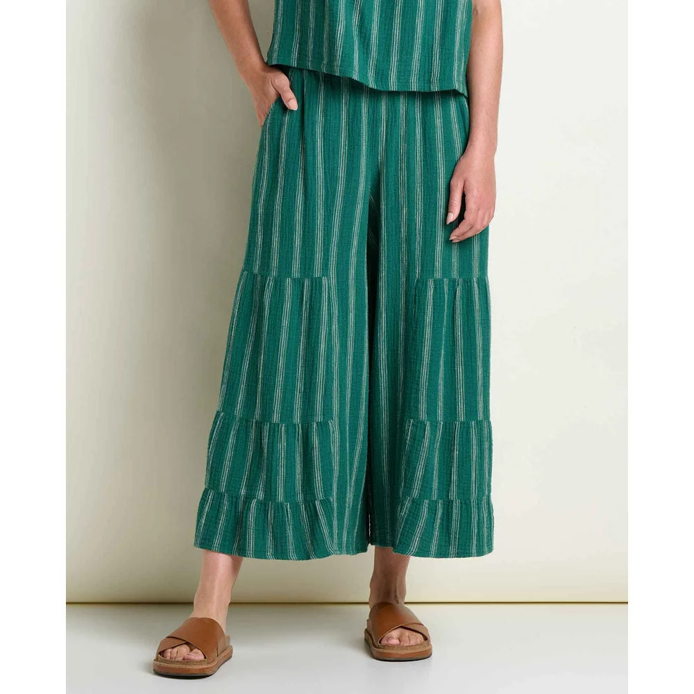 Women's Tate Double Weave Palazzo Pant - Image 3