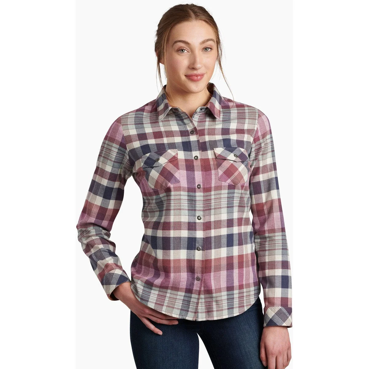 Women's Tess Flannel Long Sleeve - Image 3