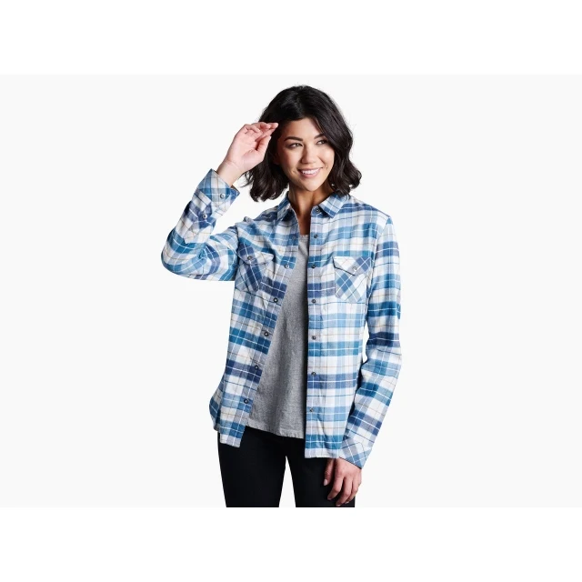 Women's Tess Flannel Long Sleeve - Image 7