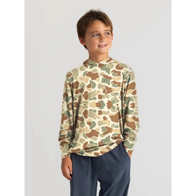 Youth Bamboo Shade Hoodie - Image 4